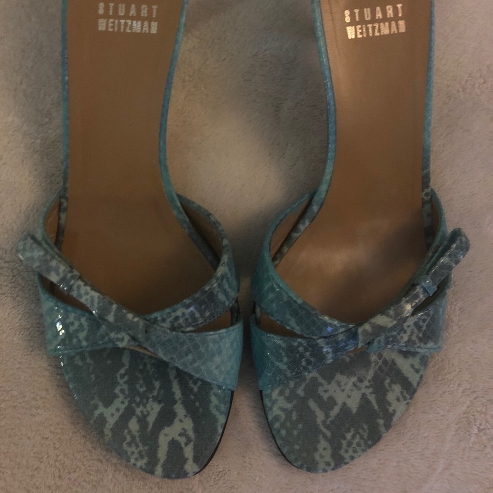 Stuart Weitzman Open Back Heels - image 1